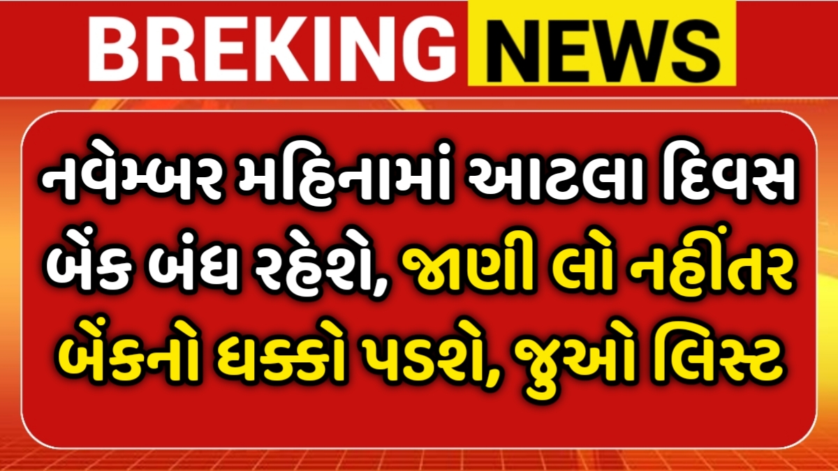 Bank holidays in November 2025